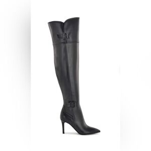 Nine West Flye over the knee black boot.
Size 6
